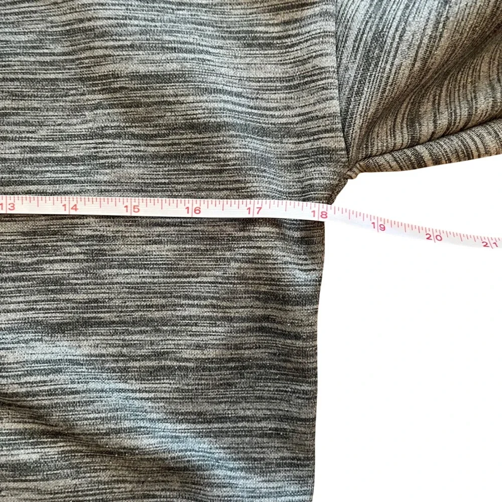 Nike Dri-FIT‎ Hoodie Girls Large Gray Pink Space Dye Loose Fit Sweatshirt Logo